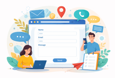 Page contact site web